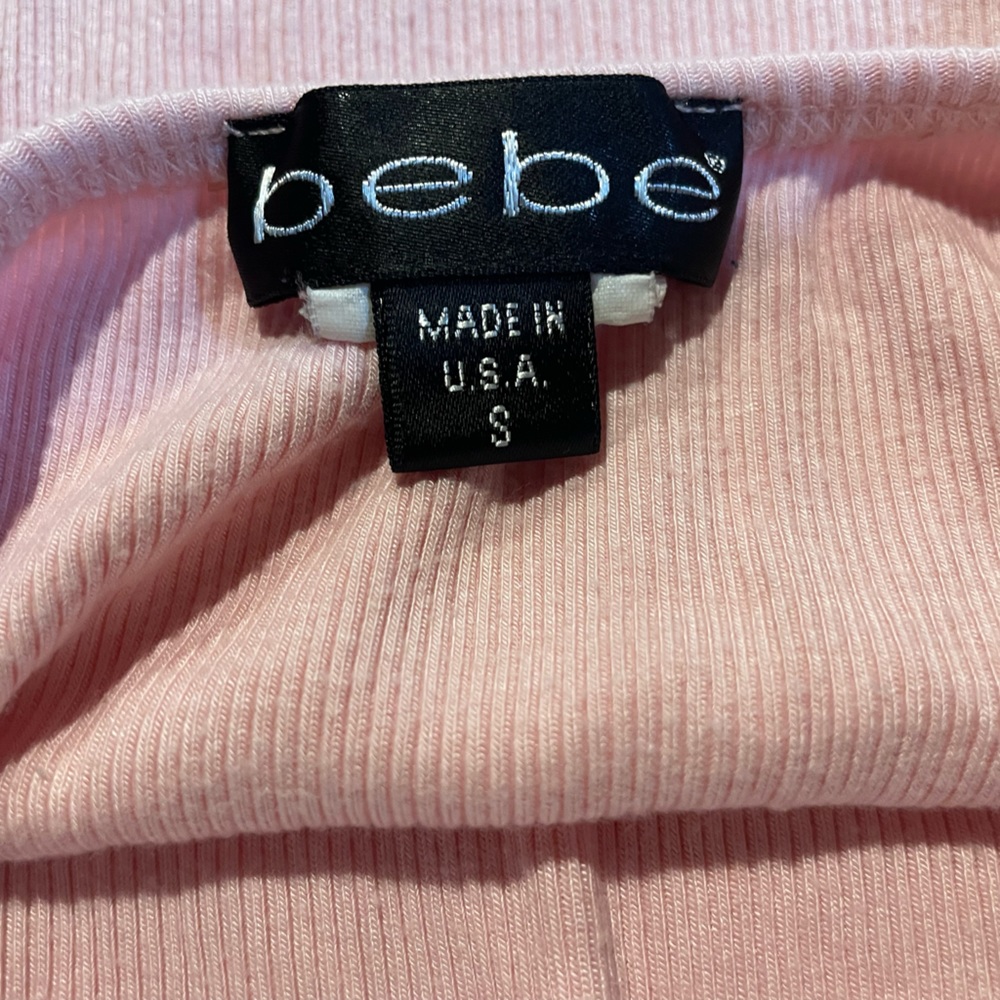 Spaghetti strap, pink tank top, size small,